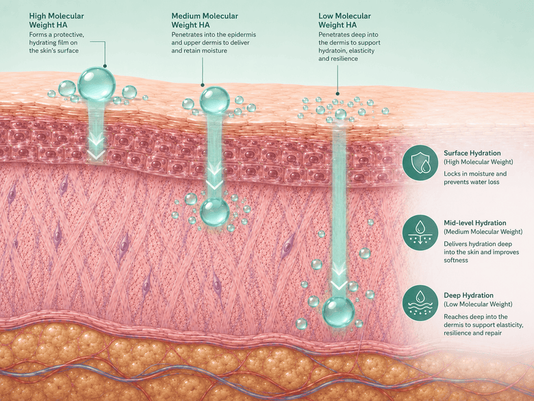 4: Triple HA Hydrates at Three Levels